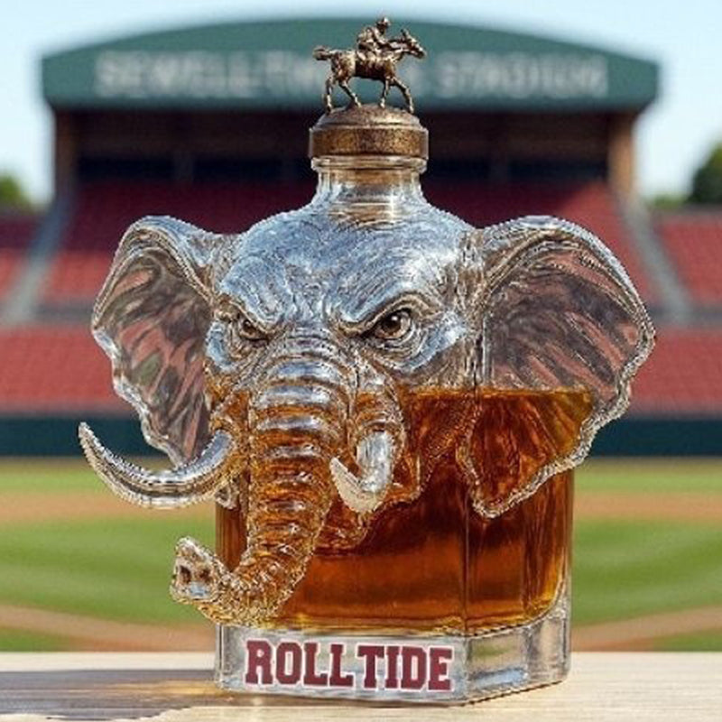 University of Alabama Crown Royal Whiskey-flaske