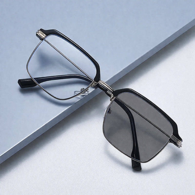 👓 Fotokromatiske briller – automatisk mørkfarvning, UV400, blålysfilter