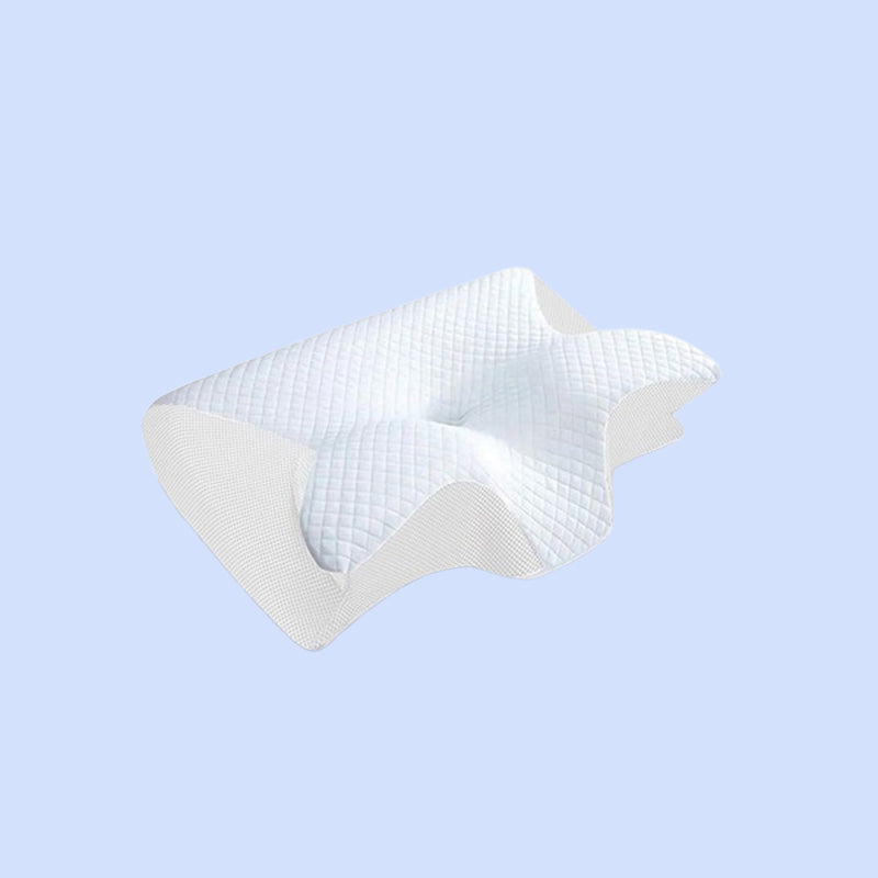 Nakkepude i horn og sommerfugleform