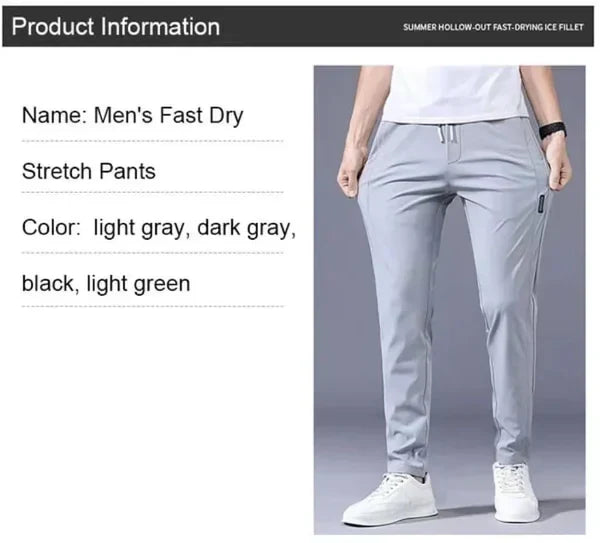 2025 Nye designs Unisex-bukser med hurtigttørrende stretch
