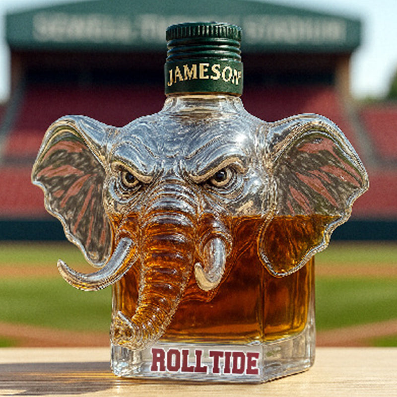 University of Alabama Crown Royal Whiskey-flaske
