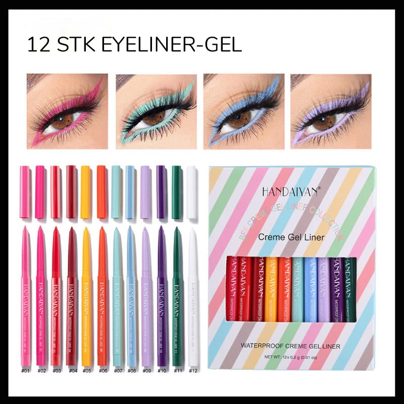 🔥🔥20 PCS farvet eyeliner blyant sæt