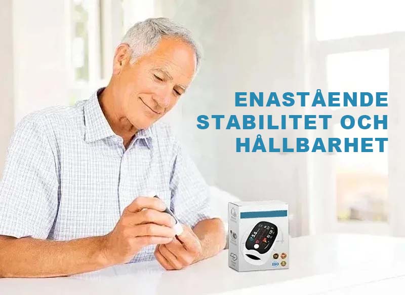 Oximeter med fingerklips