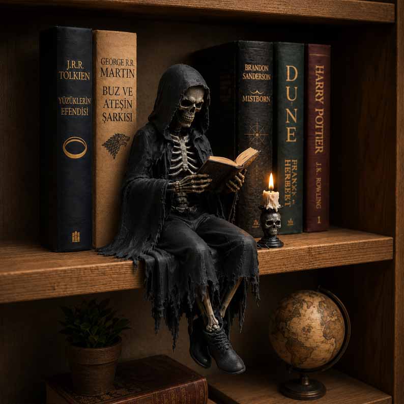 🎁Sidste dag med 49 % rabat – figur i gotisk mørk fantasy-sti