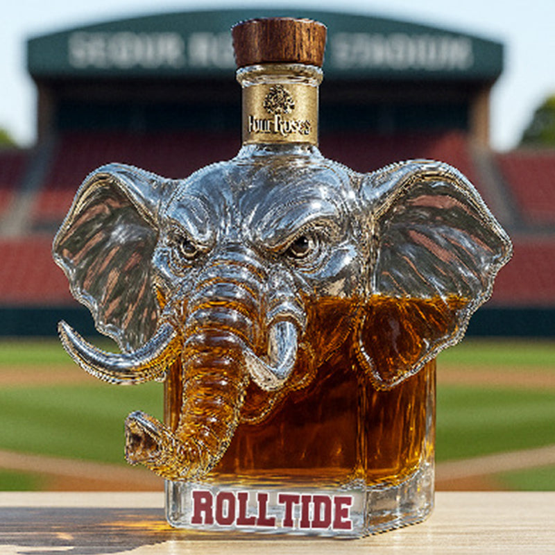 University of Alabama Crown Royal Whiskey-flaske