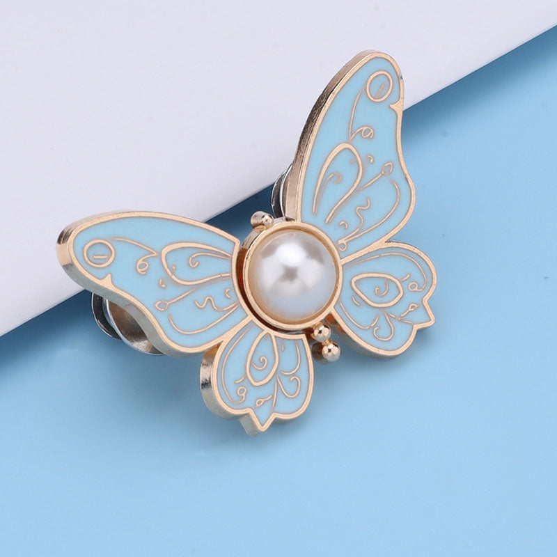 Perle sommerfugl taljespænde🦋(10 stk)