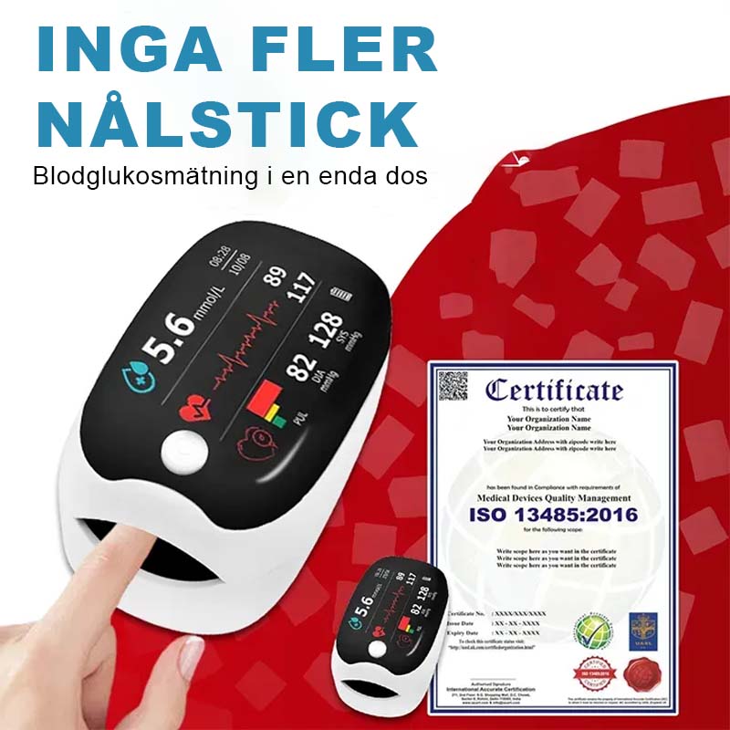 Oximeter med fingerklips