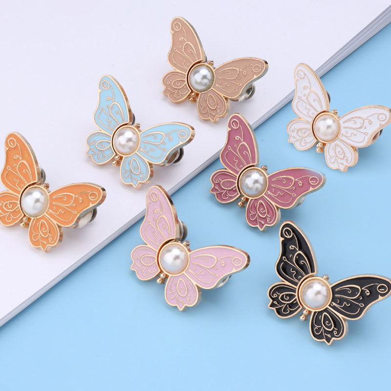 Perle sommerfugl taljespænde🦋(10 stk)