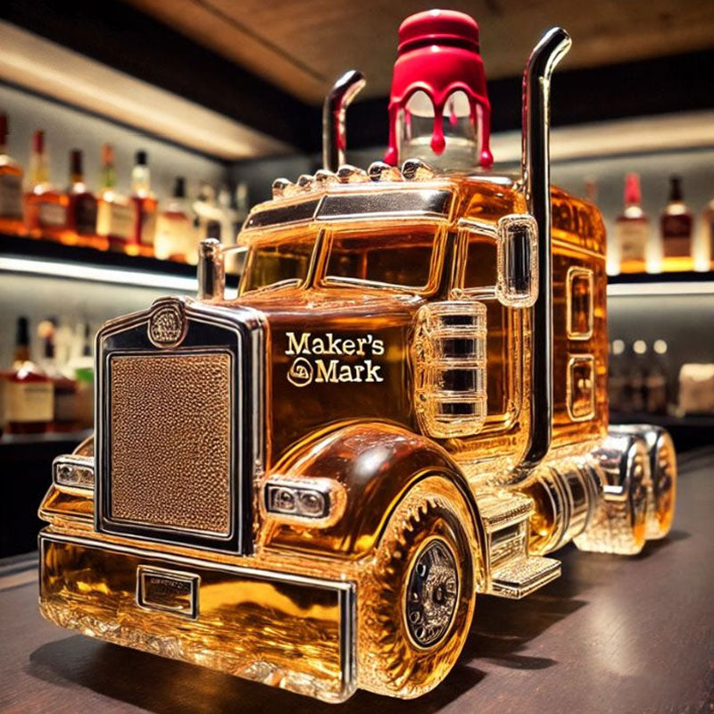 🥃Kreativt formet whiskyflask