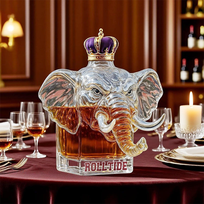 University of Alabama Crown Royal Whiskey-flaske