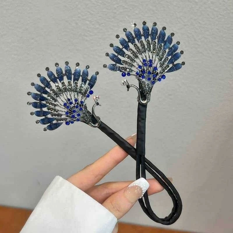 【💞Køb 1 og få 1 gratis】🦚Fashion Retro Peacock Hair Accessories