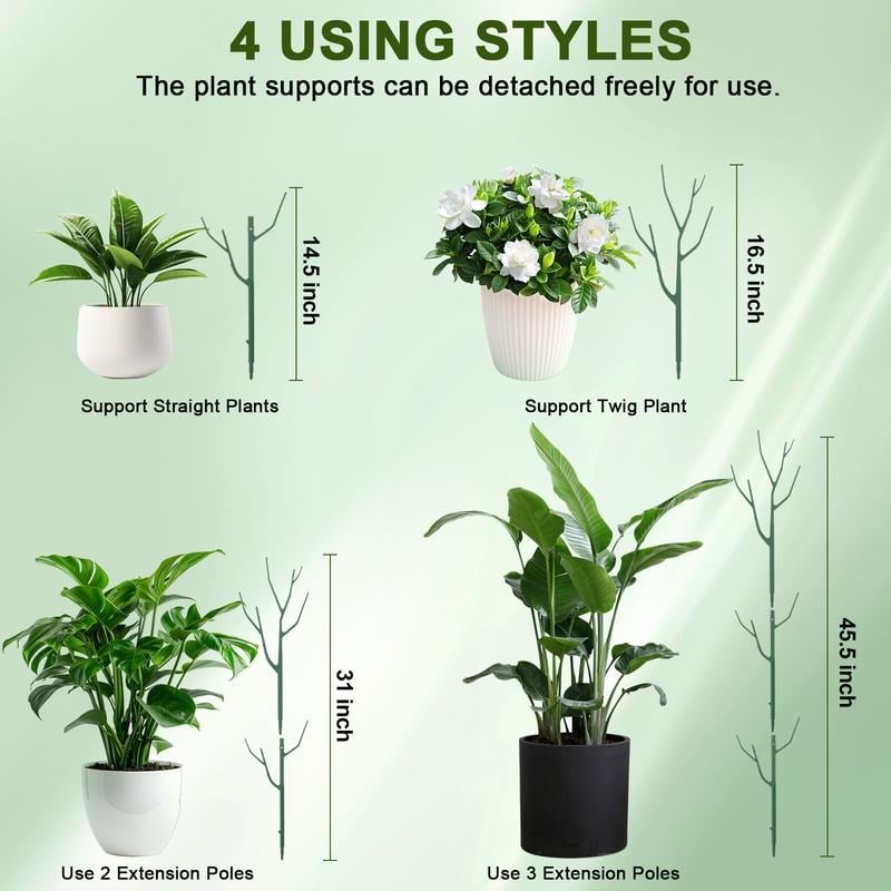 💕💖🌿Havearbejde Støtteramme til grønne planter