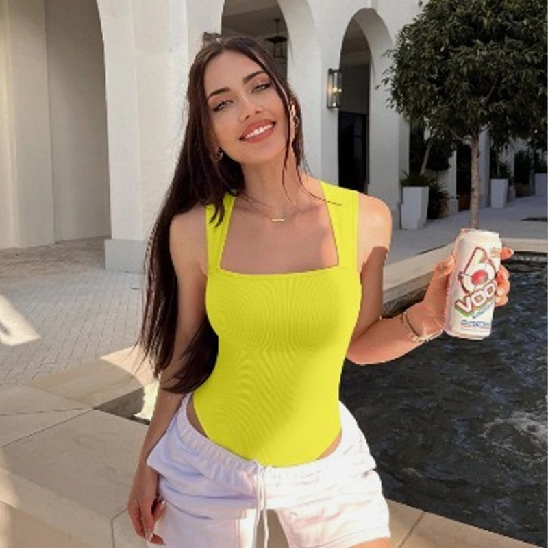 🔥Sidste dag 49% rabat🔥✨Ærmeløse mavekontrol tank toppe bodysuits