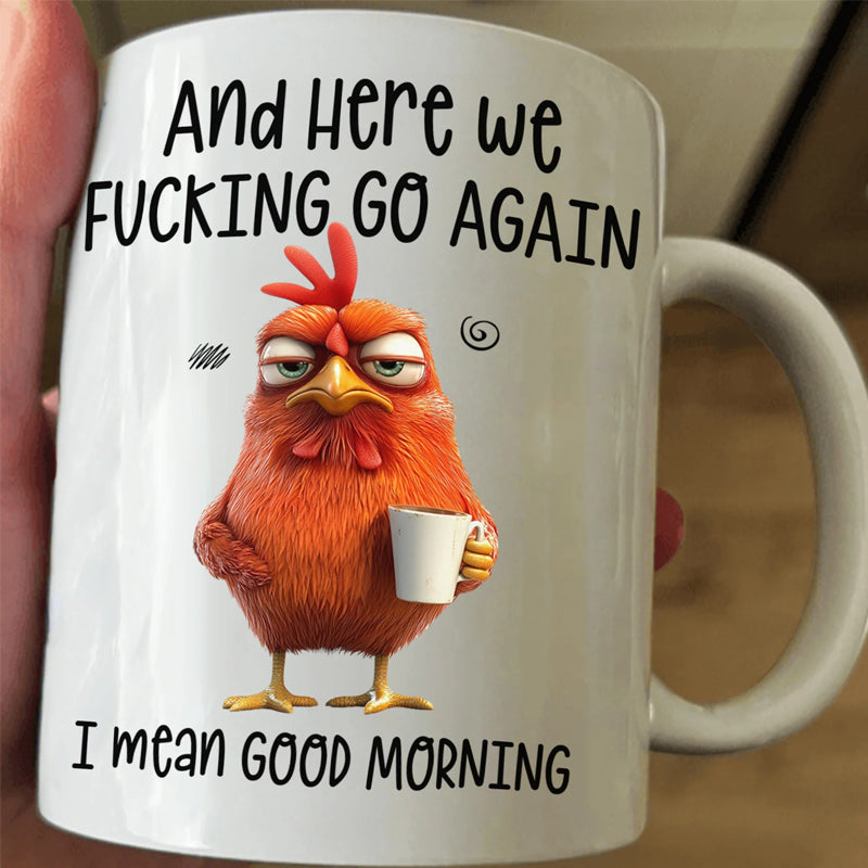 ☕ »Nu igen, for pokker« Angry Chicken kru