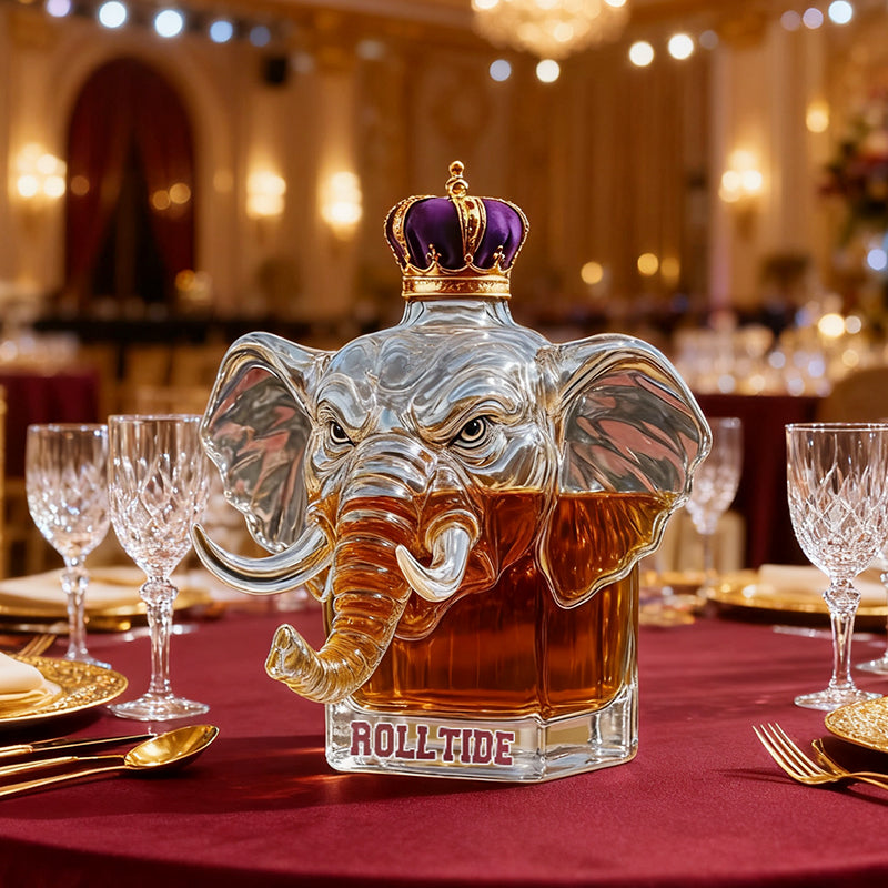 University of Alabama Crown Royal Whiskey-flaske