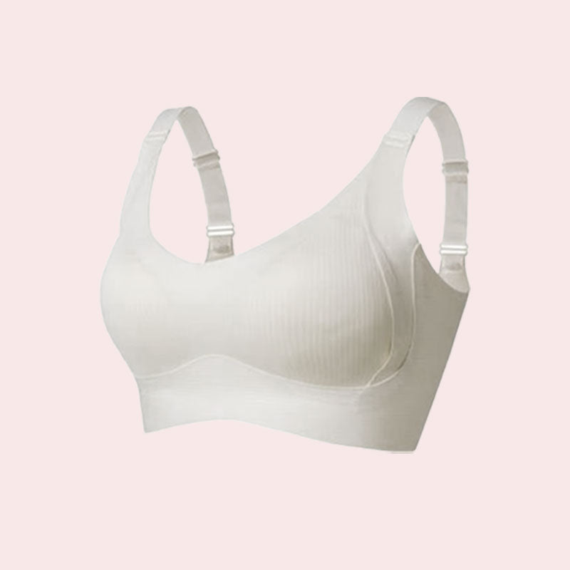 🎁Ribbet push-up-bh til kvinder med justerbare bøjler