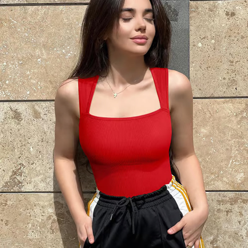 🔥Sidste dag 49% rabat🔥✨Ærmeløse mavekontrol tank toppe bodysuits