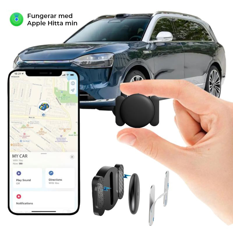 GPS-tracker med vejrbestandigt magnetisk kabine