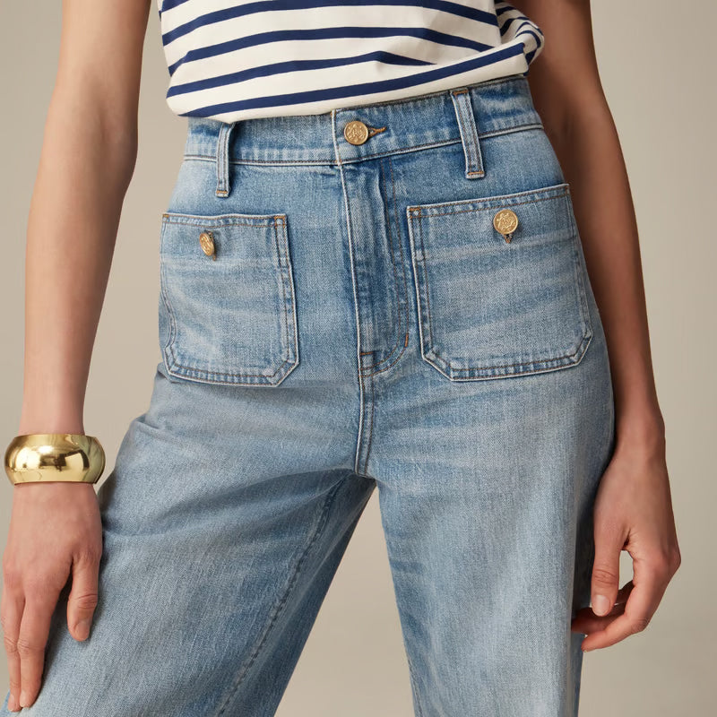 🧣🔥Spring Fashion Update 49% OFF👖Tummy Control Sailor Wide Leg Trouser