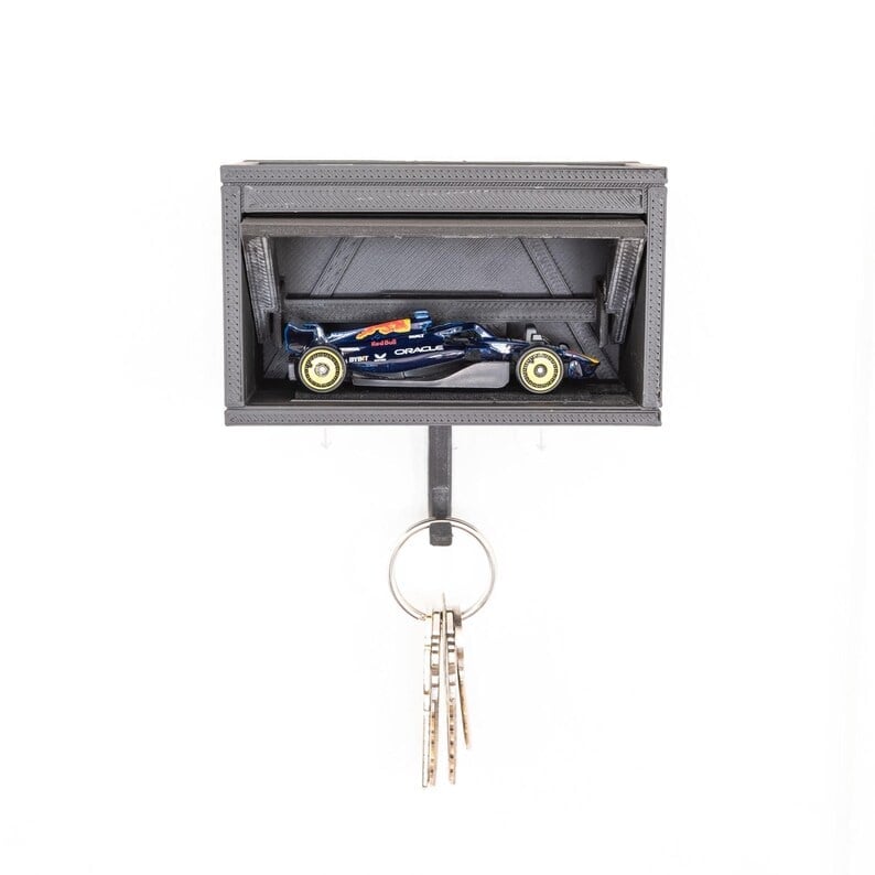🚗🔑Auto Garage Key Holder - Interaktiv åbning af dør