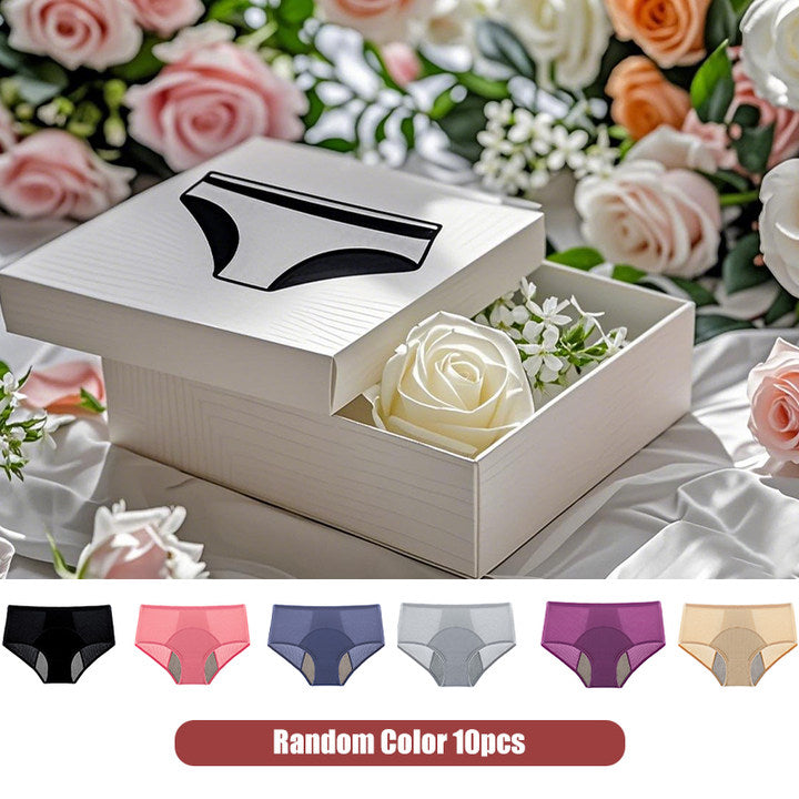 🌸Køb 1 få 2 gratis🔥2025 Højtaljede lækagesikre trusser