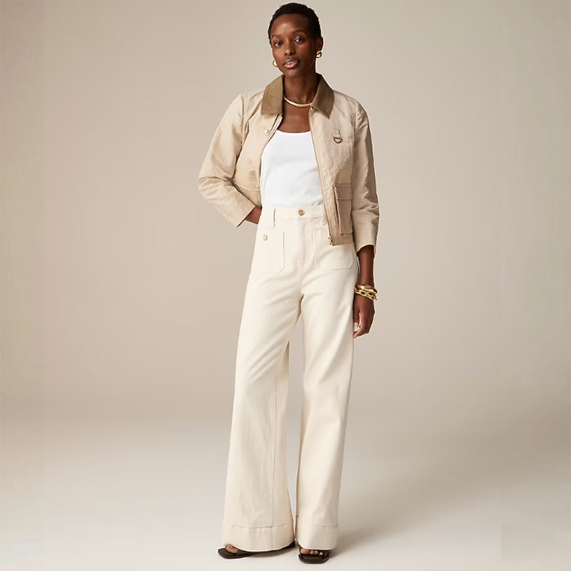 🧣🔥Spring Fashion Update 49% OFF👖Tummy Control Sailor Wide Leg Trouser