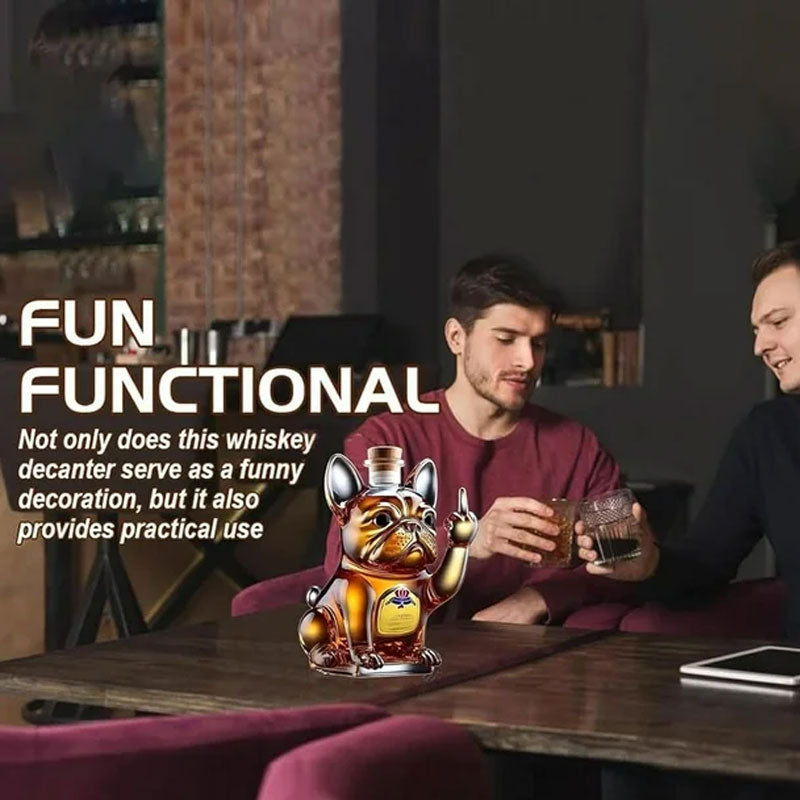 🥃Kreativt formet whiskyflask