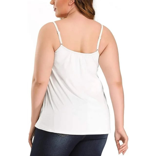 🏆SIDSTE DAGS UDSALG 49% RABAT - Løstsiddende tanktop med indbygget bh