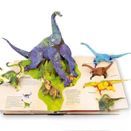 ⏰Særlig ugentlig kampagne: 60% rabat🦖Encyclopedia 3D Prehistorica Dinosaurs📙HARDCOVE