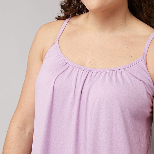 🏆SIDSTE DAGS UDSALG 49% RABAT - Løstsiddende tanktop med indbygget bh