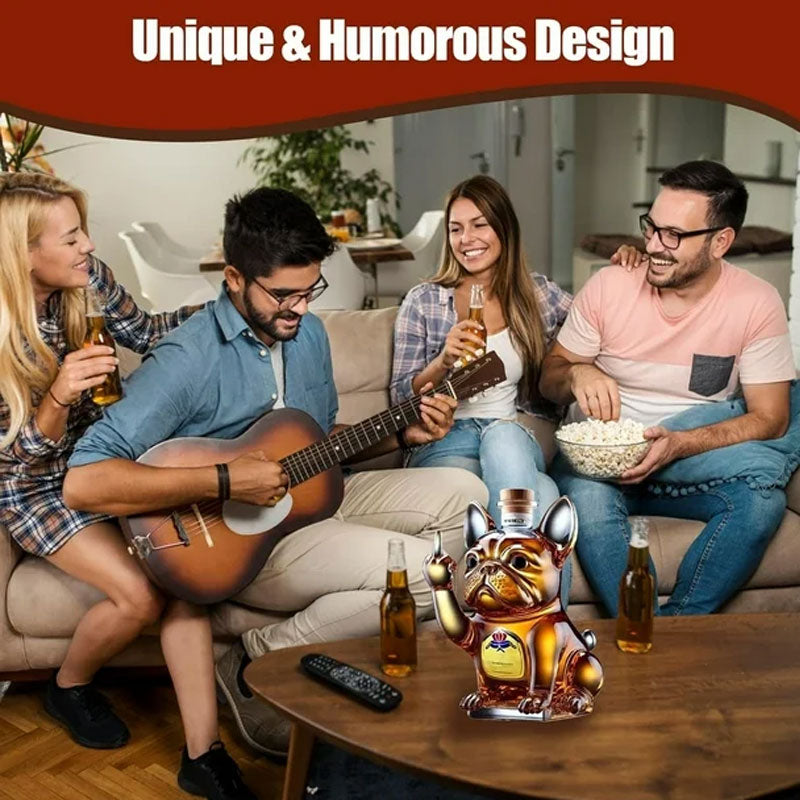 🥃Kreativt formet whiskyflask