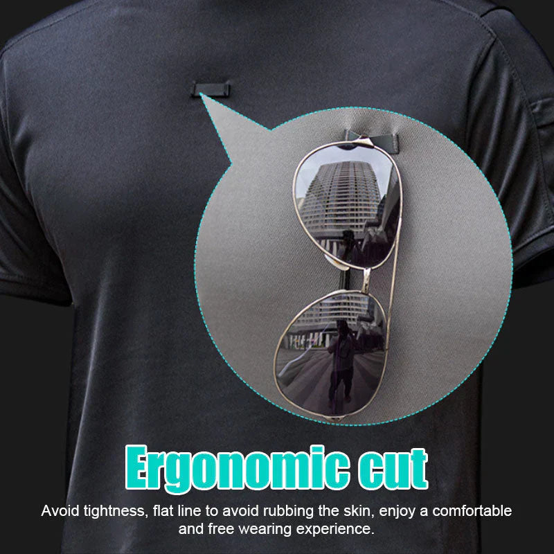 Hurtigtørrende taktisk T-shirt