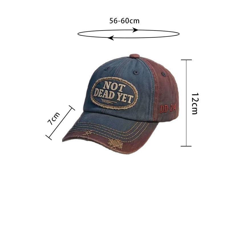 NOT DEAD YET - Vintagevasket baseballkaske
