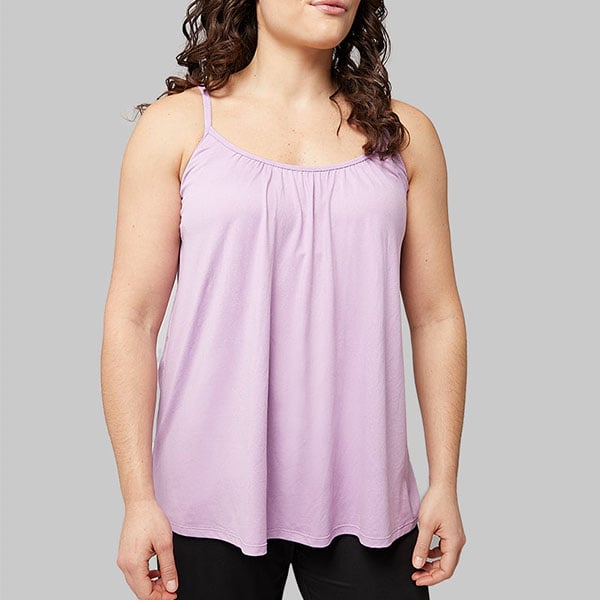 🏆SIDSTE DAGS UDSALG 49% RABAT - Løstsiddende tanktop med indbygget bh