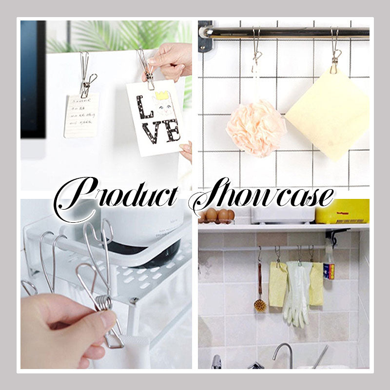 Krogclip i rustfrit stål