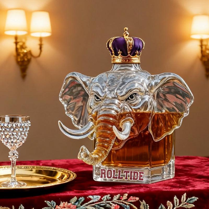 University of Alabama Crown Royal Whiskey-flaske