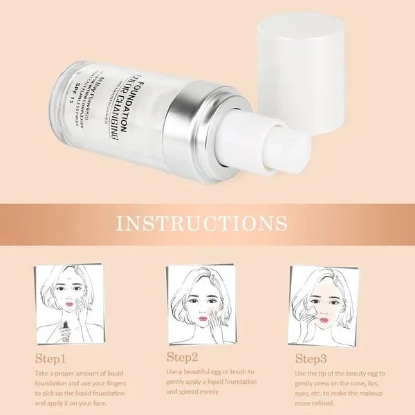 🎁Sidste dag - Køb 1 få 1 gratis🎉Colour Changing Mature Skin Foundati