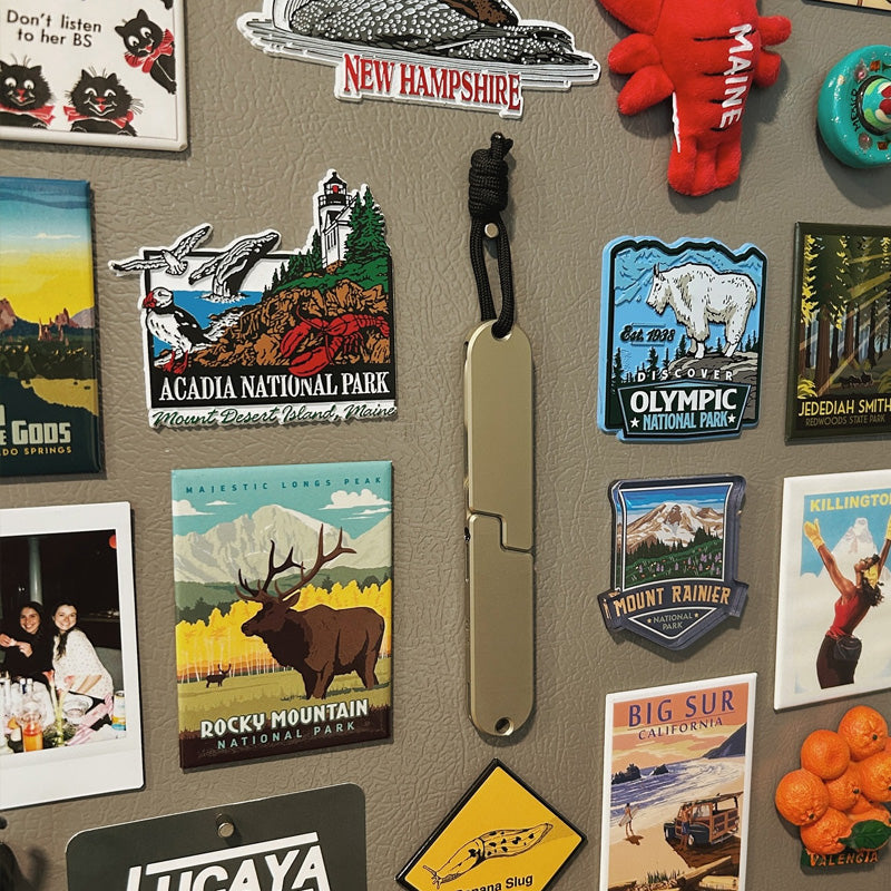 2-i-1 bærbart kniv- og gaffelsæ