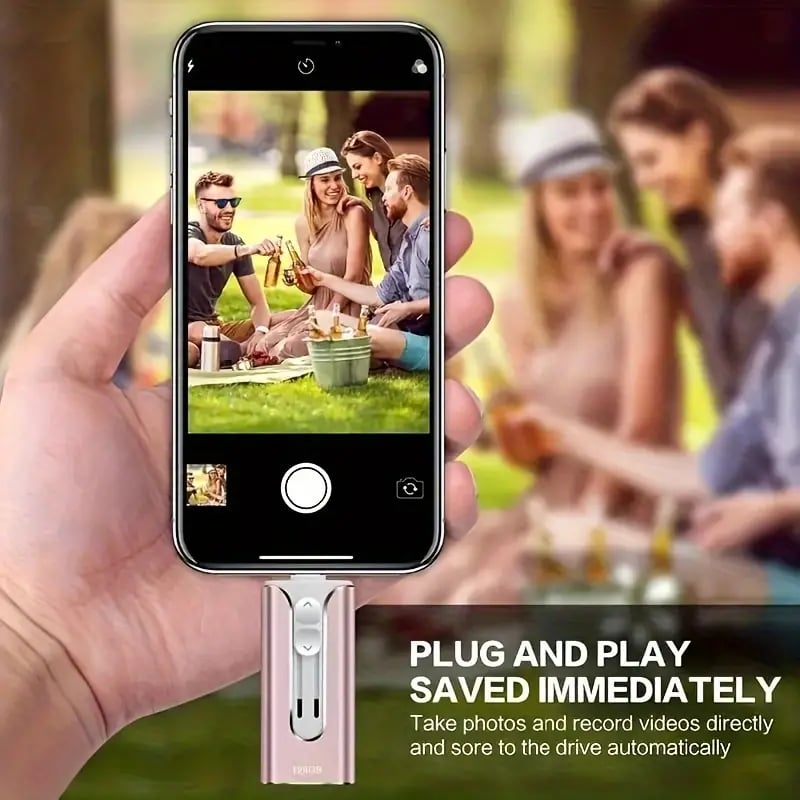 4 i 1 USB-hukommelse - lynhurtig billedoverførsel