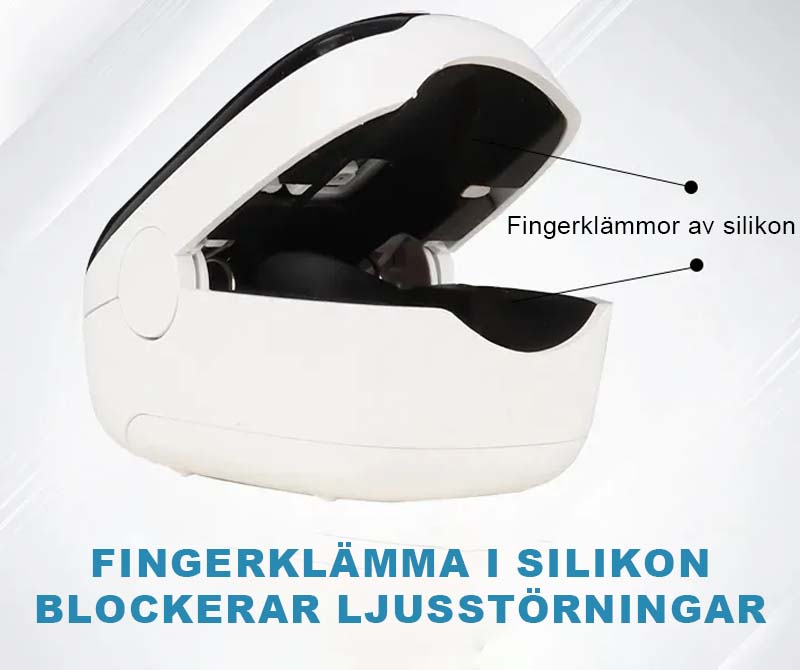Oximeter med fingerklips