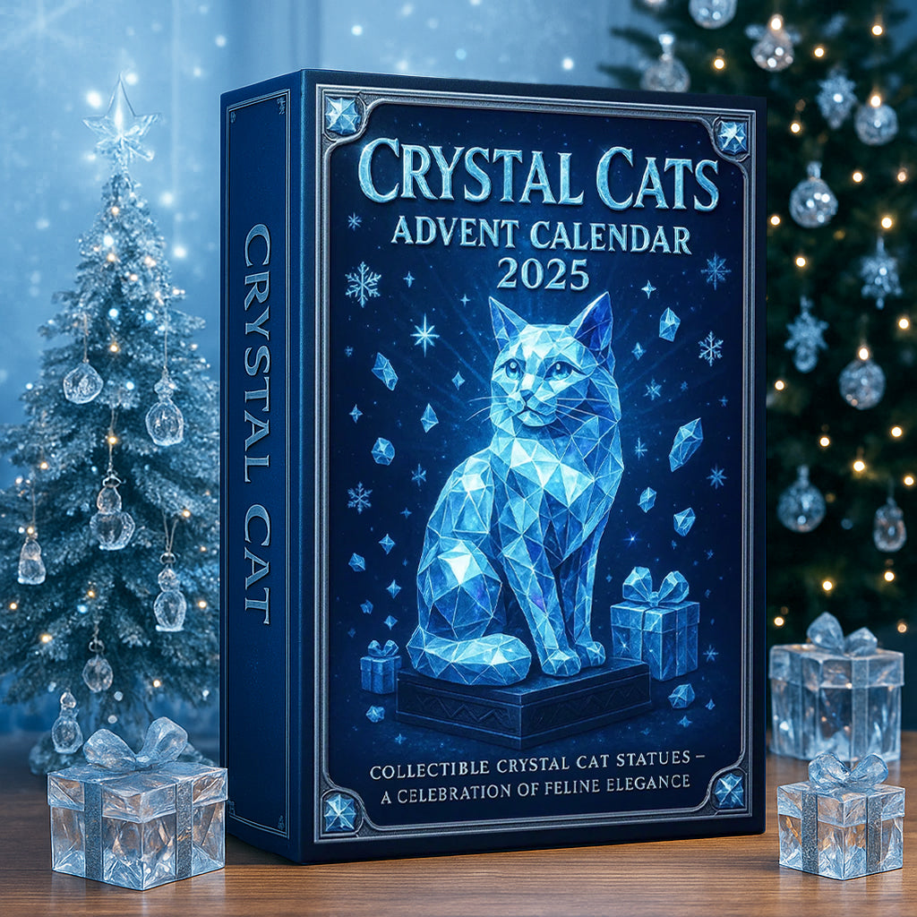 🌲Julegave – Krystalkatte-adventskalender 2025