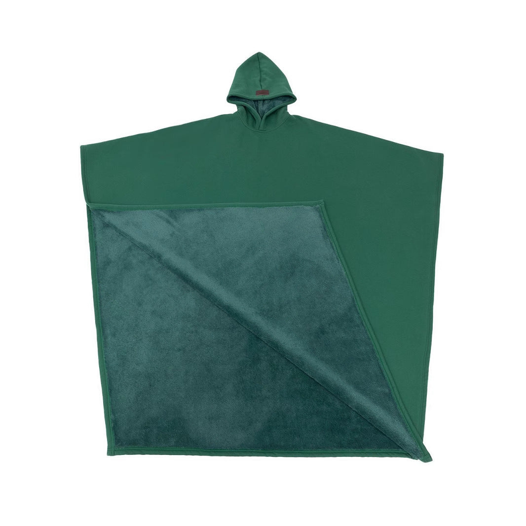 Løs kappe med hætte