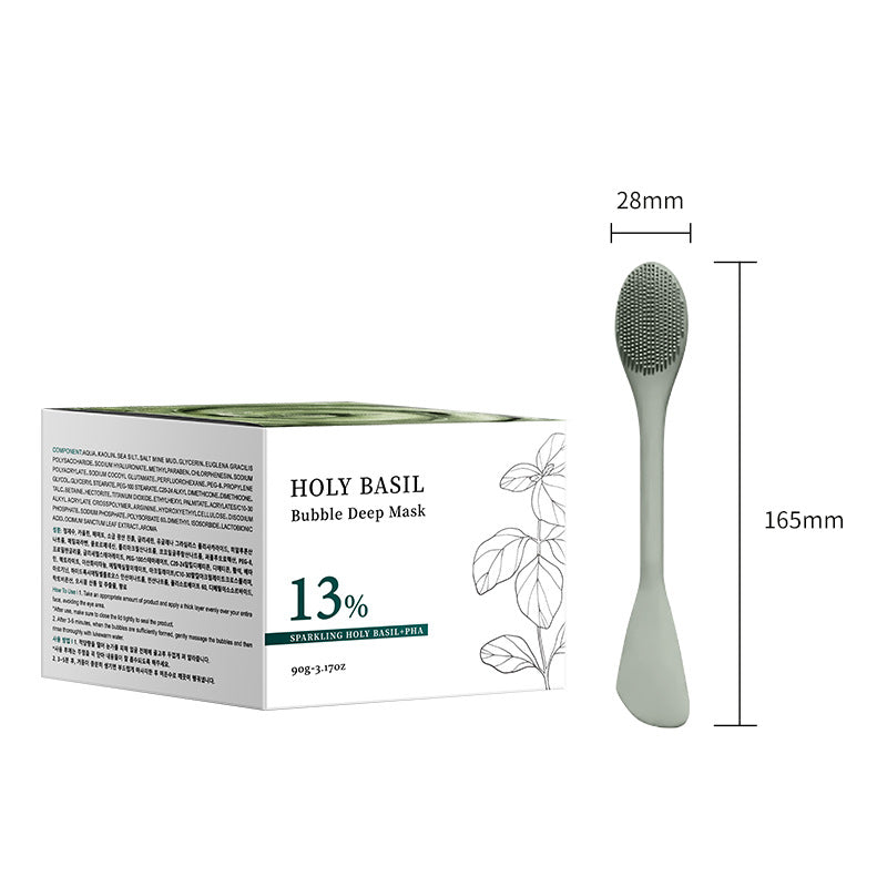 🌿 Glimsea™ Holy Basil Bubble Deep Mask