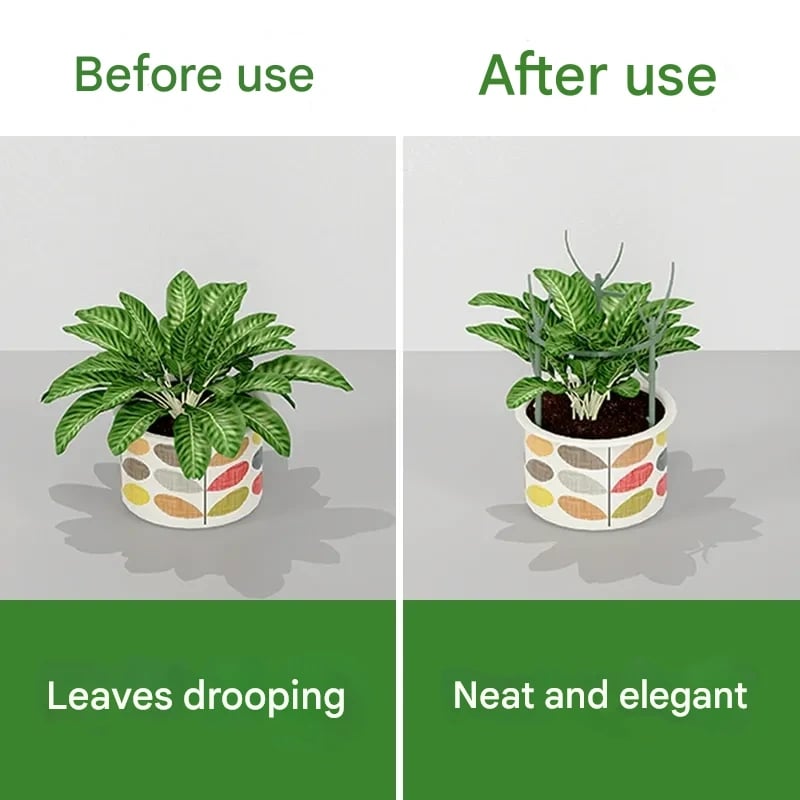 💕💖🌿Havearbejde Støtteramme til grønne planter