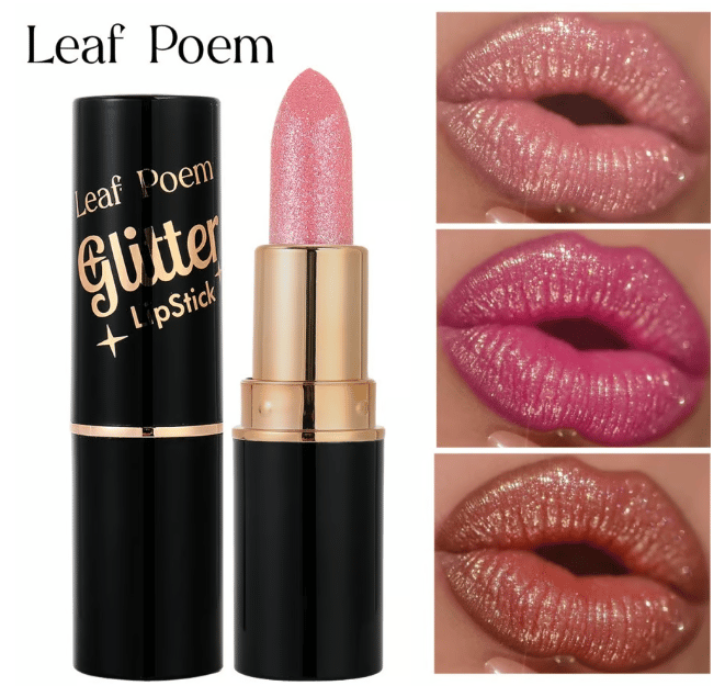 💖Diamond Lip Gloss Glitter Læbestift Vandfast