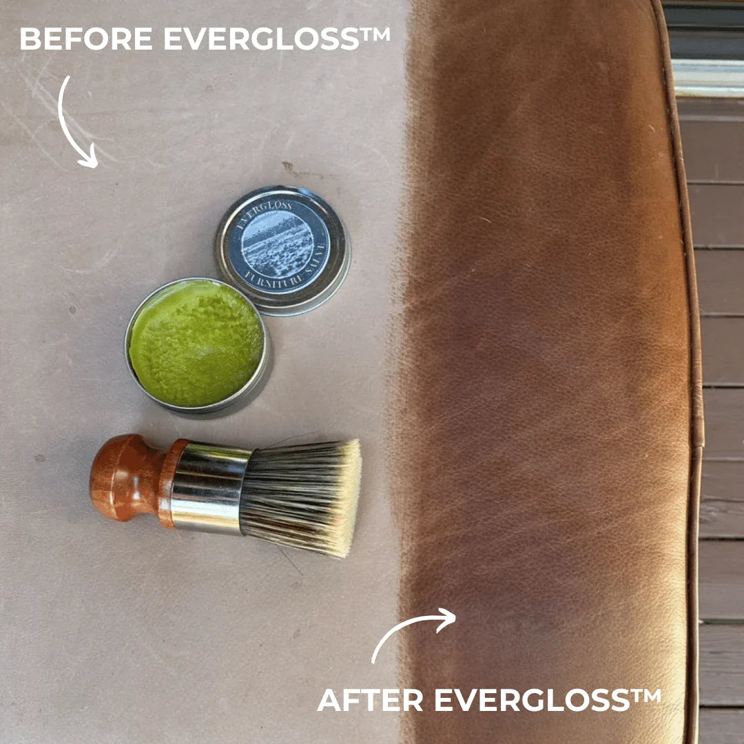 ⏳Læder- og møbelreparationssalve + påføringspensel