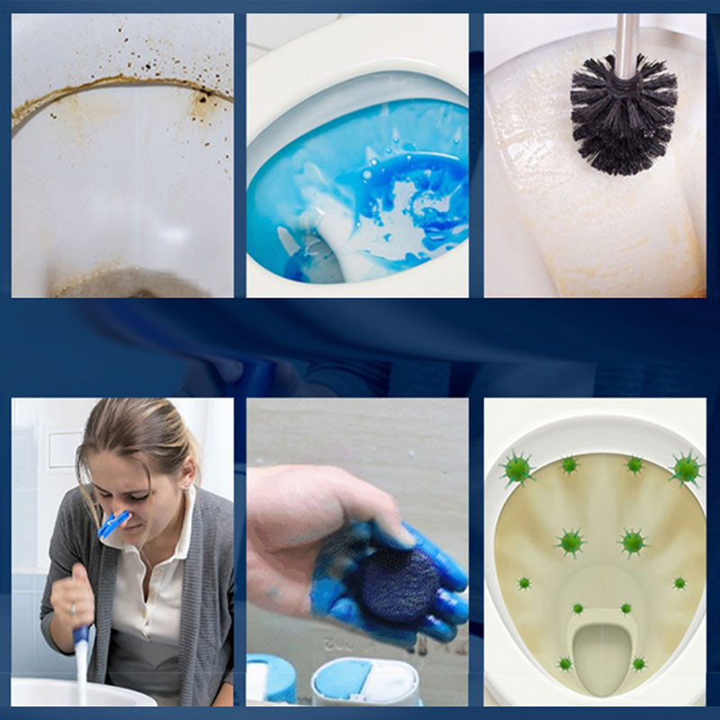 🔥Køb 1 få 1 gratis - 🍋Lemon Scent Toilet Bowl Cleaner Tablets