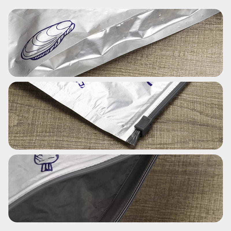 Antibakteriel friskhedspose af aluminiumsfoli
