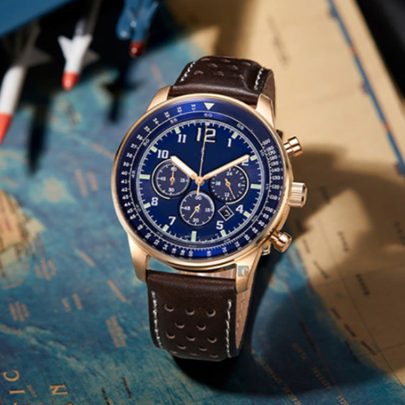 🎁 Vandtæt multifunktionskvartsur til mænd