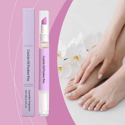 💅✨ Neglebåndsolie i penform – bærbar fugtighed til tørre neglebånd og skøre negle med lavendelduft! ✨🖊️